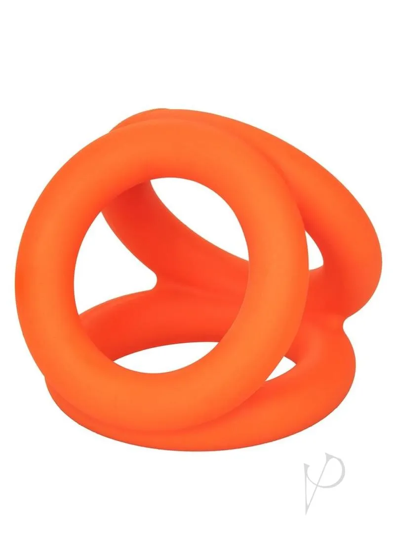 Alpha Liquid Silicone Tri Ring Orn
