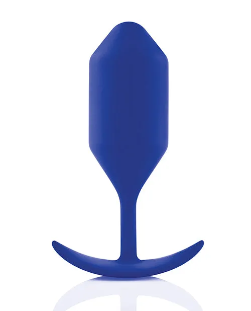 b-Vibe Weighted Snug Plug 4 - 256g - Navy