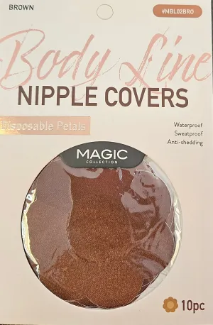 Body Line Nipple Covers Brown (MBL02BRO)