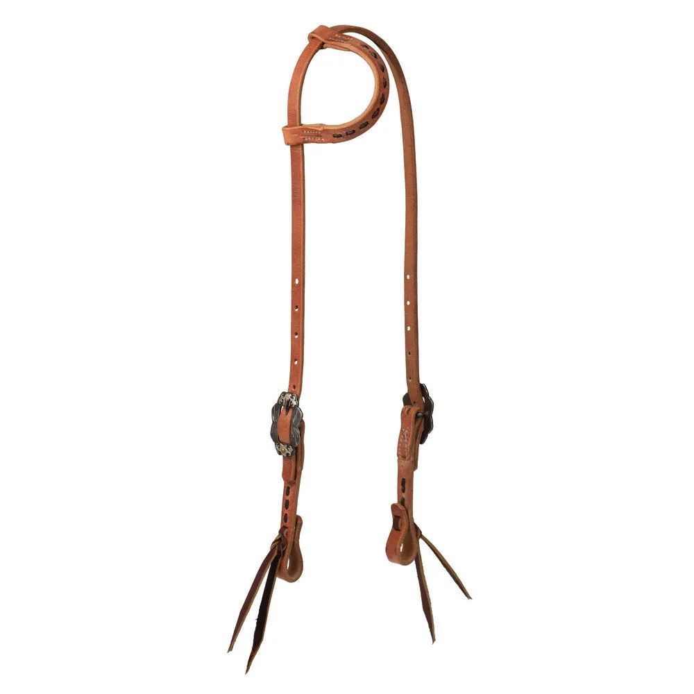 Buckstitch Headstall, Hermann Oak® Russet, Dawn Collection