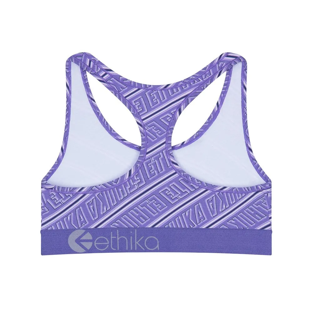 Ethika Candy Stripe Girls Sports Bra