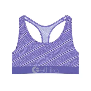 Ethika Candy Stripe Girls Sports Bra