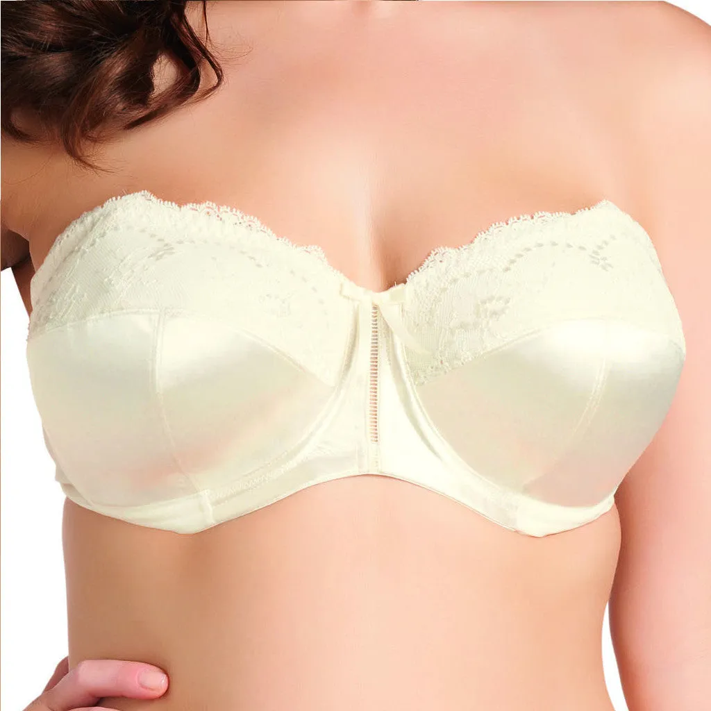 Maria Cream Strapless Bra - Elomi