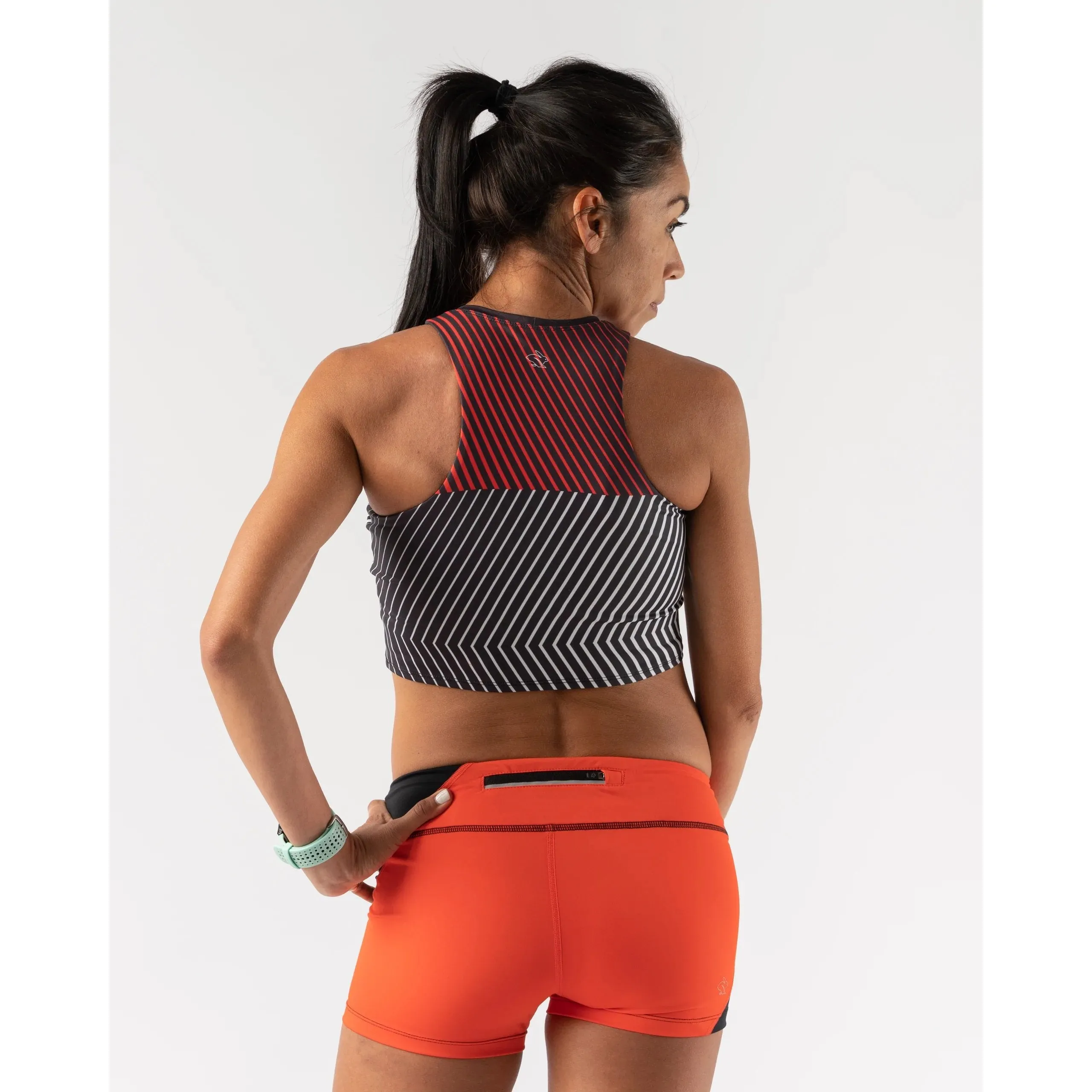 rabbit Women’s Crop Hop Built-In Pro Sports Bra
