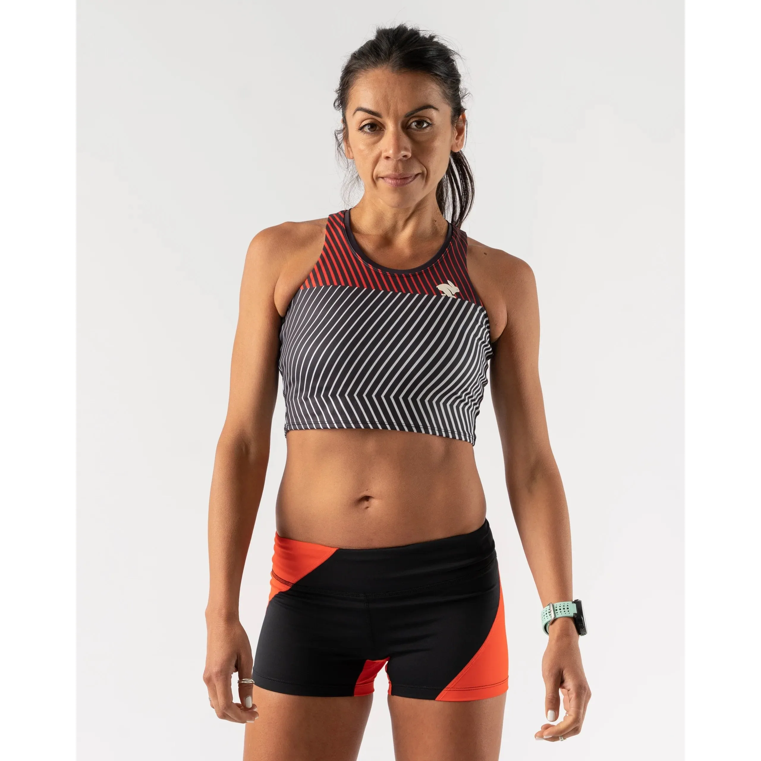 rabbit Women’s Crop Hop Built-In Pro Sports Bra