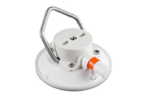 SeaSucker 4.5" Vacuum Mount w/Aluminum Handle (White)