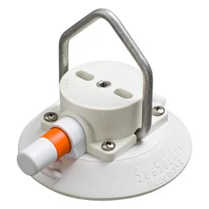 SeaSucker 4.5" Vacuum Mount w/Aluminum Handle (White)