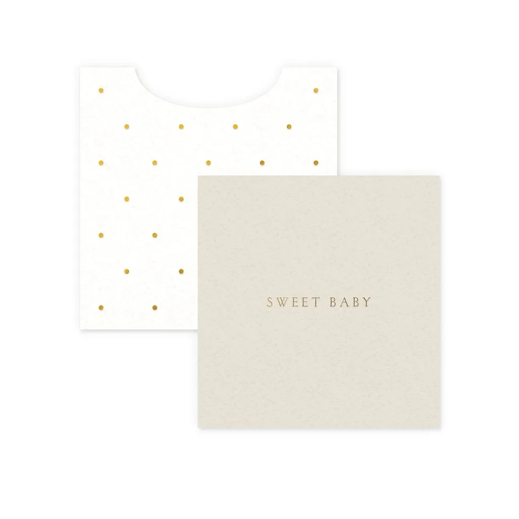'Sweet Baby' Mini Greeting Card
