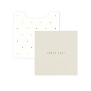 'Sweet Baby' Mini Greeting Card