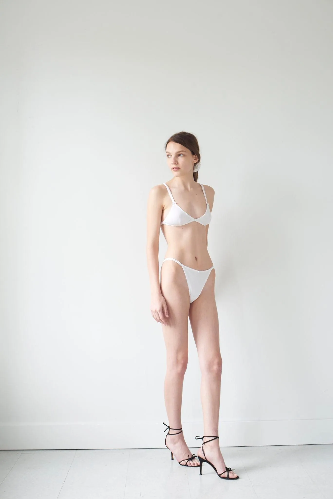 White Romance Bra